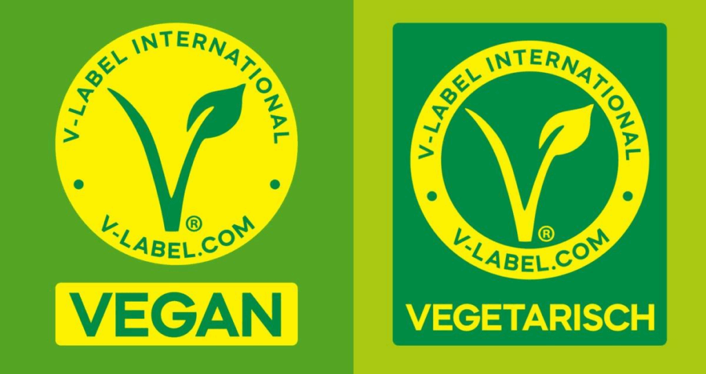 vegan label international food - vegan food in Germany